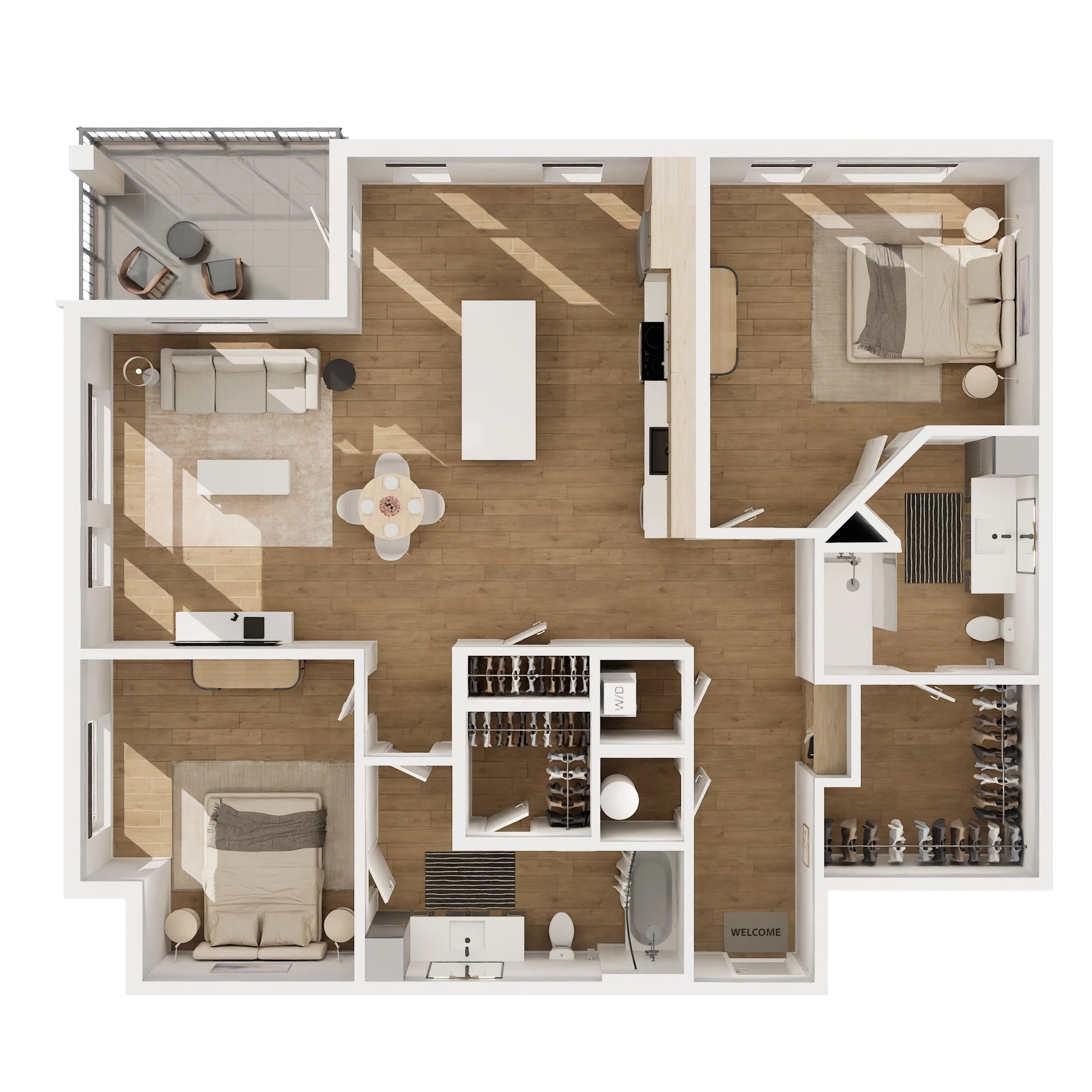 B4 floor plan